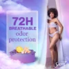 Secret Fresh Clear Gel Antiperspirant Deodorant for Women, Lavender, 2.6 oz