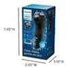 Philips Norelco Shaver 2600, Corded and Rechargeable Cordless Electric Shaver with Pop-Up Trimmer