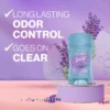 Secret Fresh Clear Gel Antiperspirant Deodorant for Women, Lavender, 2.6 oz